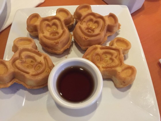 Mickey Mouse Waffles at the Disney Value Resorts
