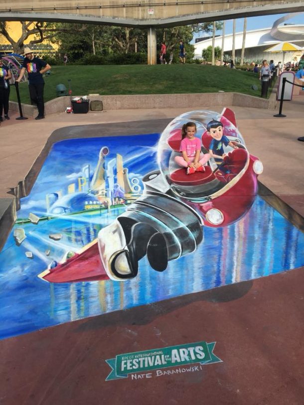 Chalk Art at Epcot International Festival of the Arts | Florida Fun ...